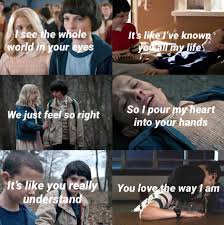 Stranger Things Season 1 Recap Millie Bobby Brown Lyrics Mileven Better Place Stranger Things Actors Stranger Things Funny Stranger Things Have Happened