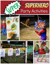 Superhero Birthday For Kids My Insanity Birthday Party Activities Superhero Birthday Party Avenger Birthday Party