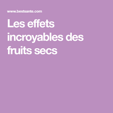 Les Effets Incroyables Des Fruits Secs Lockscreen