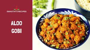 Aloo Gobi Recipe Potato Cauliflower Stir Fry Recipe Youtube