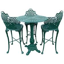 Victorian Style Garden Patio Hightop Table And 3 Chairs Provenance Celine Dion High Top Tables Victorian Fashion Victorian