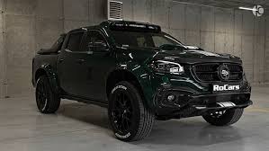 6×6 models are very rare in the automotive industry. Mercedes Benz X Class Racing Green Edition Wild Pickup From Carlex Design Mercedes Benz Worldwide