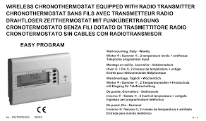 Display 3 3.1 funzioni dei tasti 4 3.2 simbologia 4 3.3 ecometer. Thermostat Perry Thcrtx03 Radio Thermostat Maitre Manualzz