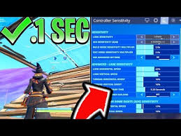 Best Controller Settings In Fortnite Best Console Settings For Ps4 Xbox Fortnite Best Sensitivity Youtube
