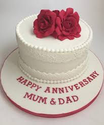 Split the frosting into batches and add food coloring to get the colors you want to decorate with. Wedding Anniversary Cakes Images For Parents Animaltree