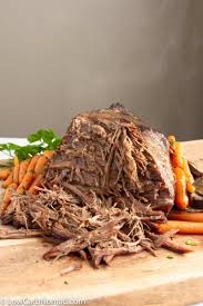 In the pot of the ninja foodi, add 1 tbsp olive oil and use a silicone brush and brush the pot evenly with the olive oil. Low Carb Pot Roast In The Ninja Foodi Instant Pot Or Slowcooker