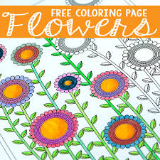 Maybe you would like to learn more about one of these? Flower Coloring Page For Adults Trail Of Colors
