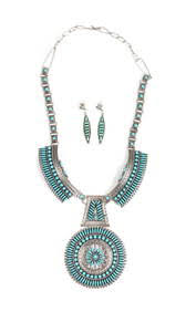 Melvin Francis (dine, 20th Century) Sterling Silver And