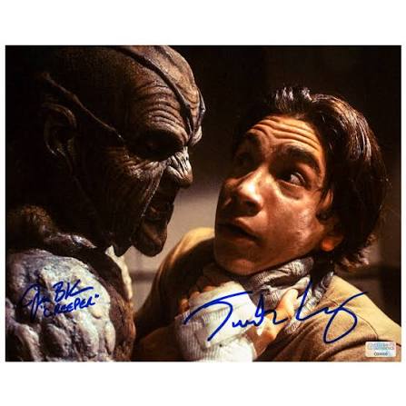 Jonathan Breck, Justin Long Autographed Jeepers Creepers The Creeper & –  Celebrity Authentics
