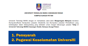 Check spelling or type a new query. Jawatan Kosong Di Uitm Pensyarah Pegawai Keselamatan Universiti Jobcari Com Jawatan Kosong Terkini