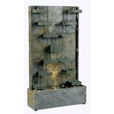 Kenroy Home Watercross Indoor Outdoor Fountain 50375sl At The Home Depot Fountains Outdoor Water Fountains Outdoor Indoor Waterfall