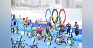Duffy, 33, one of two athletes representing bermuda, took home gold in the women's triathlon event, completing the. Times Olympic Games Triathlon Tokyo 2020