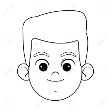 The best selection of royalty free black boy cartoon vector art, graphics and stock illustrations. Blond Boy With Blue Eyes Smiling Face Avatar Profile Picture Cartoon Character Portrait In Black And White Vector Illustration Graphic Design Lizenzfrei Nutzbare Vektorgrafiken Clip Arts Illustrationen Image 125421620