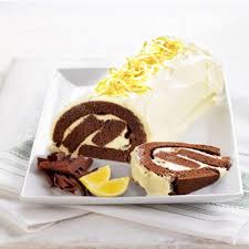 Buche Choco Citron Meyer Metro Cake Roll Recipes Cake Roll Desserts