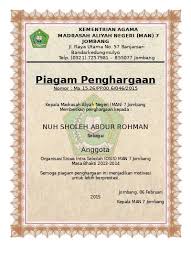 Pada kesempatan kali ini saya mempostingkan aplikasi cetak piagam juara kelas otomatis yang dapat diunduh dengan mudah dan gratis oleh bapak ibu guru terutama wali kelas yang mengetahui peringkas tertinggi siswanya di kelas. Contoh Sertifikat Penghargaan