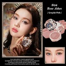 Flower sa Make Up Kit cosmetici Set completo Strawberry Rococo Eyeshadow  Palette Little Angel Highlighter Matte Lipstick 4Pcs Kit