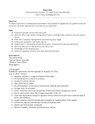 Resume Leasing Agent Karen