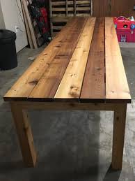 Outdoor Cedar Picnic Table Set In 2020 Outdoor Farmhouse Table Picnic Style Dining Table Outdoor Dinner Table