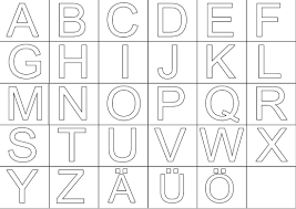 Kostenlose arbeitsblätter und unterrichtsmaterial zum thema buchstaben für lehrer in der das ist kognitiv eine große herausforderung. Grossbuchstaben Zum Ausdrucken Buchstaben Vorlagen Zum Ausdrucken Alphabet Malvorlagen Ausmalbilder Zum Ausdrucken