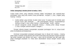 Bahwa surat perjanjian jual beli motor ini dibuat dalam rangkap 2 (dua) dan dibubuhi dengan materai untuk dipegang oleh pihak pertama dan pihak kedua. Nice Contoh Surat Perjanjian Cerai Diatas Materai 6000 93 Cute766