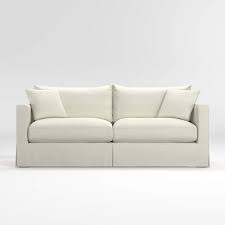 A sofa slipcover is a piece of upholstery fabric designed to cover your sofa. Slipcover Only For Willow Modern Slipcovered Sofa Reviews Crate And Barrel