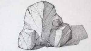 Sign up for free and download 15 free images every day! How To Draw Rocks Basic Shapes Youtube