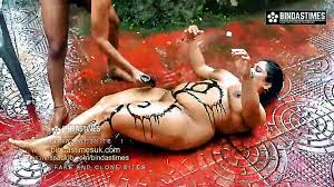 Desi Aunty Doyel Enjoys Outdoor Rain Sex With A Black Man - XXXBP