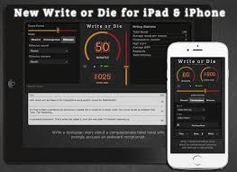The app has a browser integrated right within the app, allowing for research and quick linking where now available for both the iphone and ipad, it brings much of what the mac app had to the mobile platform. Write Or Die 2