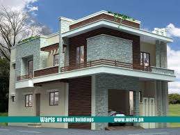 Waris House 5 Marla 3d View Elevation 25x50 In Gujranwala Pakistan Model House Plan 10 Marla House Plan House Designs Exterior