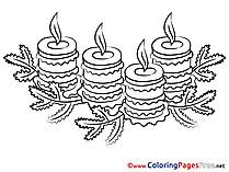 You can get your free advent coloring pages here. Advent Coloring Pages