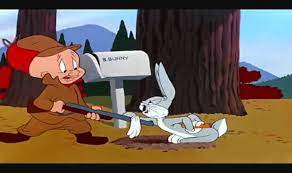 Cartoon pantheon (second only to bugs himself). Misshin Wabbit Dubstep Looney Tunes Daffy Duck Bugs Bunny Elmer Fudd Go Hunting For Wobble Dailymotion Video