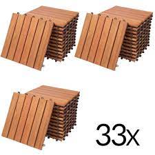 Klick fliesen terrasse klick fliese holz douglasie 4 stuck 30 cm x 30 cm x 2 5 cm kaufen wpc klickfliesen grau mit 3d oberflache terrassen fliese Deuba 33x Holzfliesen Eukalytus 3m Fliese Kaufland De