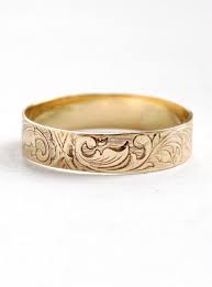 Antique Art Nouveau 10k Yellow Gold Men S Wedding Band Art Nouveau Jewelry Art Nouveau Ring Antique Jewelry