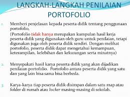 Mar 08, 2014 · untuk menilai sejauhmana siswa telah menguasai beragam kompetensi, tentu saja berbagai jenis penilaian perlu diberikan sesuai dengan kompetensi yang akan dinilai, seperti unjuk kerja/kinerja (performance), penugasan (proyek), hasil karya (produk), kumpulan hasil kerja siswa (portofolio), dan penilaian tertulis (paper and pencil test). Penilaian Pembelajaran Ppt Download