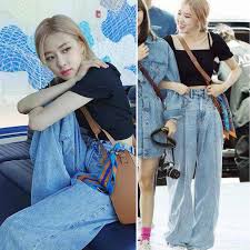 Feb 24, 2021 · blackpink's dating history 2021 reveals jennie, lisa, rose and jisoo's boyfriends despite yg entertainment's dating ban. Kpop Rose Streetwear The Same Fashion High Waist Jeans Women Jeans Sexy Jeans Denim Korean Light Blue Wide Leg Pants Jeans Aliexpress