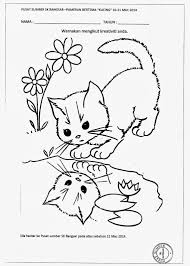 Gambar kucing hutan ini cocok untuk kamu warnai. Kertas Mewarnai Kucing Gambar Mewarnai Hd