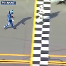 I had to put some oil on the hinges to stop the door whining/squeaking/whimpering. Nascar On Nbc Carl Edwards Flips Runs Across Finish Line At Talladega Facebook