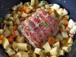 Roti De Veau Facon Paysanne Recette Roti De Veau Recette Roti Recettes De Cuisine