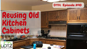 reusing old kitchen cabinets moving