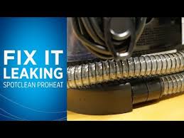 Bissell Spotclean Proheat Pet Portable Carpet Cleaner 2513w Manual What To Do If Your Spotclean Is Leaking Youtube
