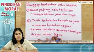 Kepatuhan dan kesetiaan yang berkekalan terhadap raja dan negara. F4 Mor Hta 22 23 Taat Setia Kepada Raja Dan Negara 22 Sanggup Berkorban Untuk Negara 23 Hta 1 Yasodha Sd My E Tuition
