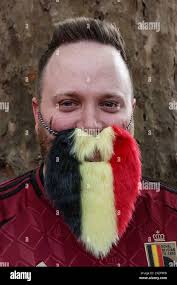 Belgium supporter in uefa euro hi-res stock photography and images