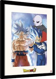 This db anime action puzzle game features beautiful 2d illustrated visuals and animations set in a dragon ball world where the timeline has been thrown into chaos, where db characters from the past and present come face to face in new and exciting battles! Dragon Ball Super Jiren Framed Poster Buy At Europosters