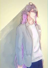 How do you change spiky hair to curly hair? Pin By Asn On Matenro Anime Boy Long Hair Anime Hairstyles Male Anime Guy Long Hair