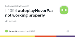 autoplayHoverPause not working properly · Issue #1394 ...