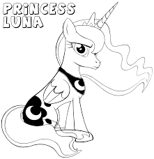 Moon coloring pages horse coloring pages coloring sheets coloring books mlp unicorn names my little pony coloring nightmare moon twilight sparkle. Princess Luna Coloring Pages Best Coloring Pages For Kids