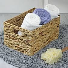 To level up any storage and organization ideas you may have, we highly recommend that you start with one or more of the most popular storage containers on the market. Water Hyacinth Rectangular Storage Basket The Basket Company