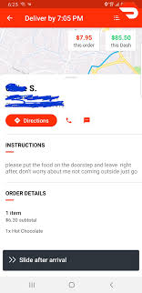 95 Degrees Out Orders Starbucks Hot Chocolate Awesome Instructions Doordash
