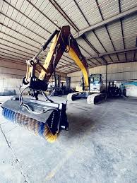 Accesorio de cepillo para excavadora : r/heavyequipment
