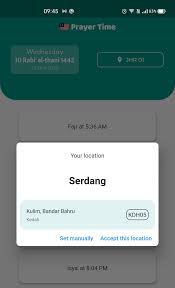 Arti bacaan sholat yaitu untuk bacaan niat sholat subur berarti aku niat salat fardhu shubuh, dua raka'at, menghadap kiblat, tepat waktu, karena allah ta'ala dan secara lengkap akan dijelaskan dalam artikel ini. Wrong Serdang Location Issue 28 Iqfareez App Waktu Solat Malaysia Github